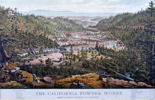 The California powder works, illustrated
