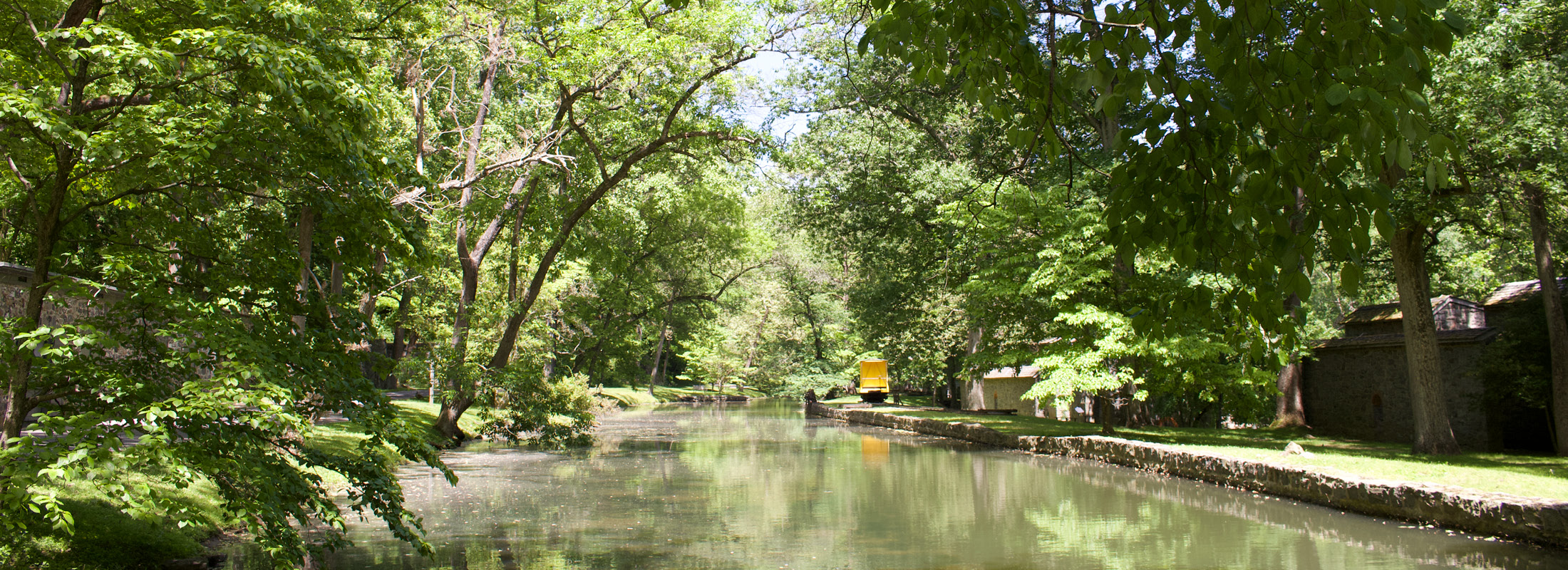 The Boxcar and Millrace at Hagley Museum and Library