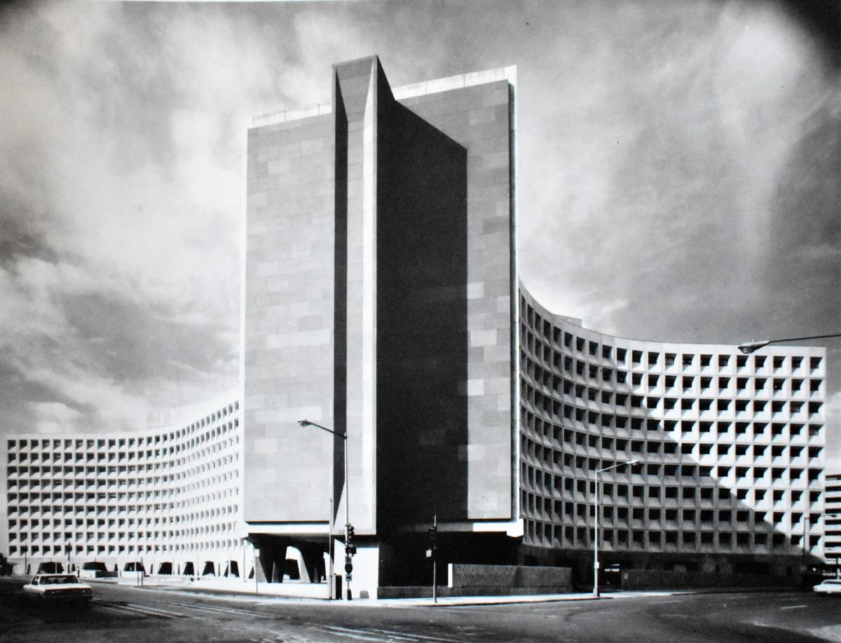 The Department of Housing and Urban Development headquarters in 1968.