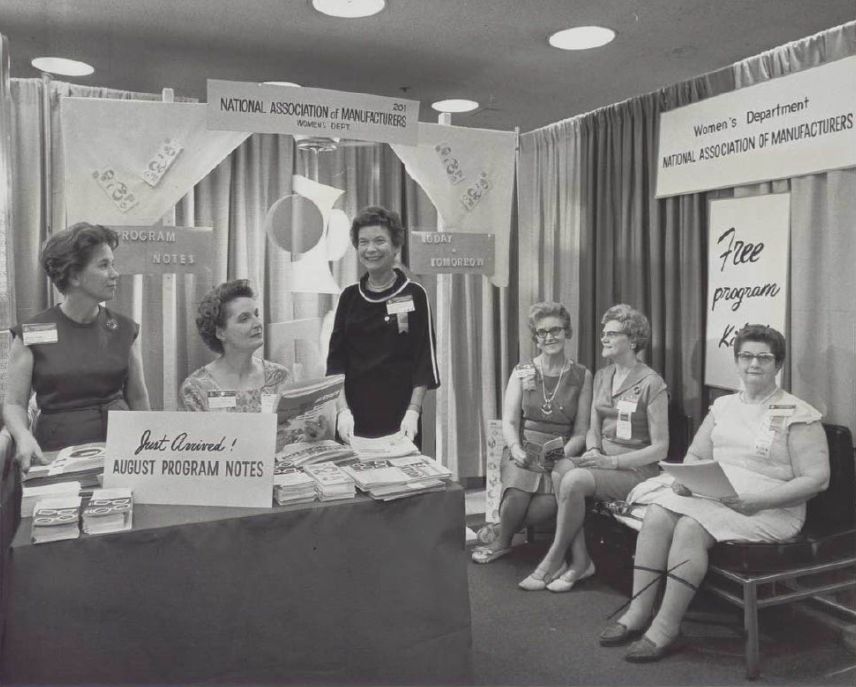 Women's Department booth (1967)