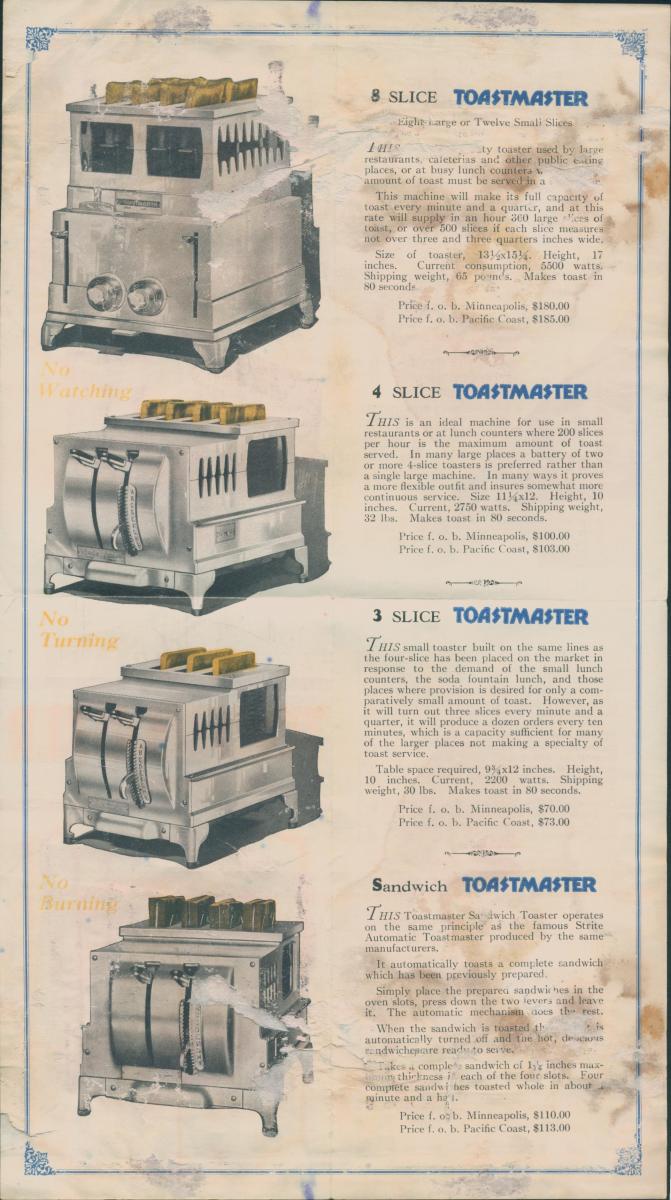A Concise History of the Modern Toaster